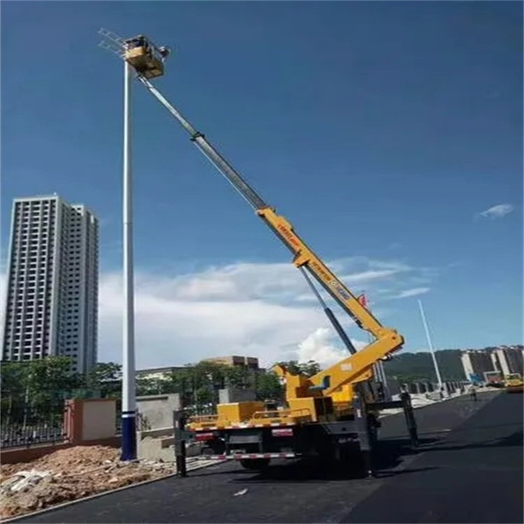 诸暨维修路灯的曲臂升降车出租